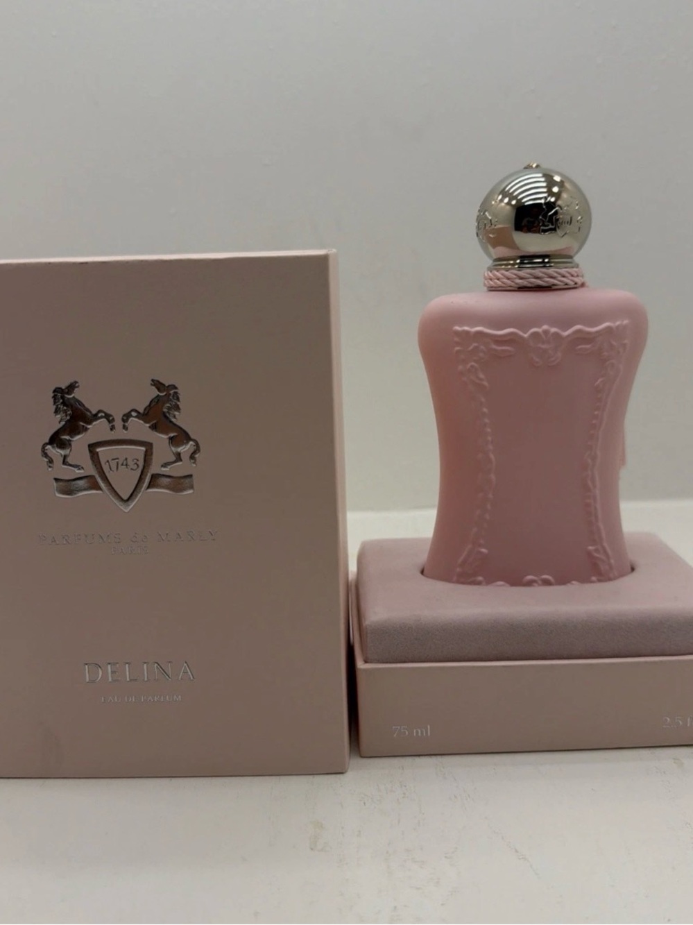 Parfums de Marly Delina Pink Perfume Bottle